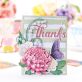 Multi-Layered Die-Cut Thank You Card