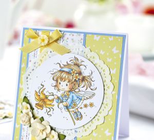 Daffodil Fairy Card