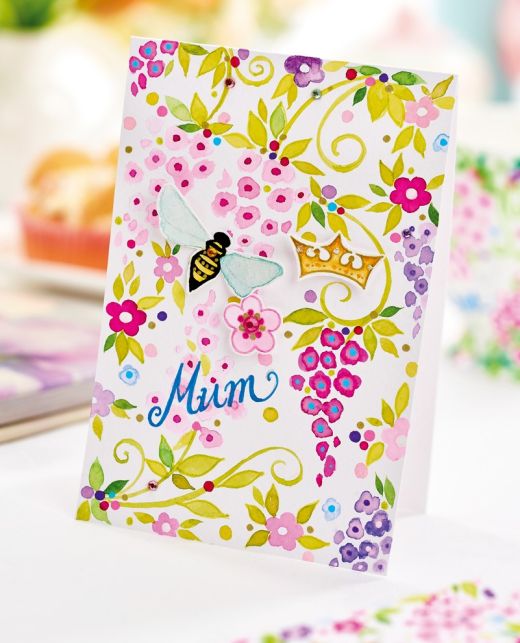 Painted Queen Bee Gift Set