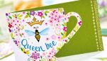 Painted Queen Bee Gift Set