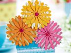 Five Layered Flower Cards