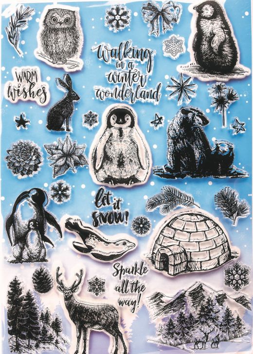 SNEAK PEEK! Winter Wonderland Stamp Set