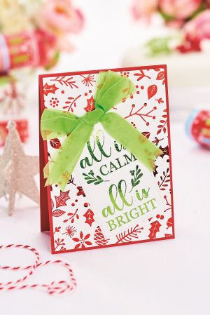 Elegant Foiled Card