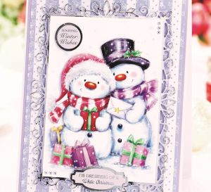 Jolly Christmas Snowmen Card
