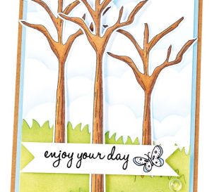 Bonus Projects: docrafts Papermania Forest Stamp Set