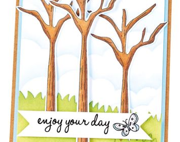 Bonus Projects: docrafts Papermania Forest Stamp Set