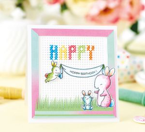 Cross-Stitched and Die-Cut Greetings