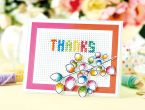 Cross-Stitched and Die-Cut Greetings