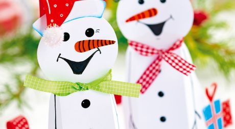 Papercraft Snowman Set Papercraft Snowman Set