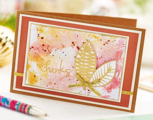 Easy Watercolour Card Backgrounds