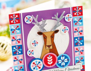 Jolly Papercraft Reindeer