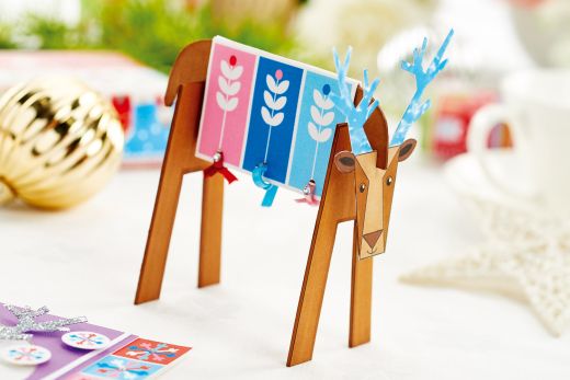 Jolly Papercraft Reindeer