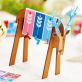 Jolly Papercraft Reindeer