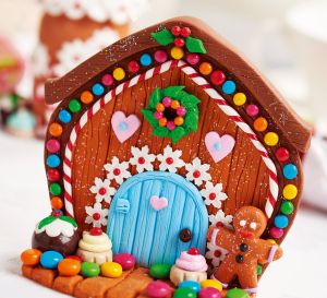 Clay Gingerbread Houses