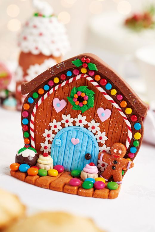 Clay Gingerbread Houses