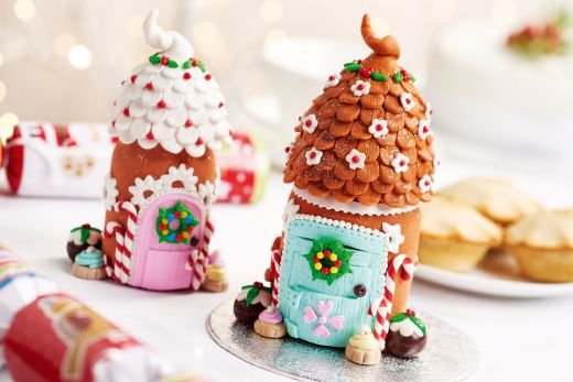 Clay Gingerbread Houses