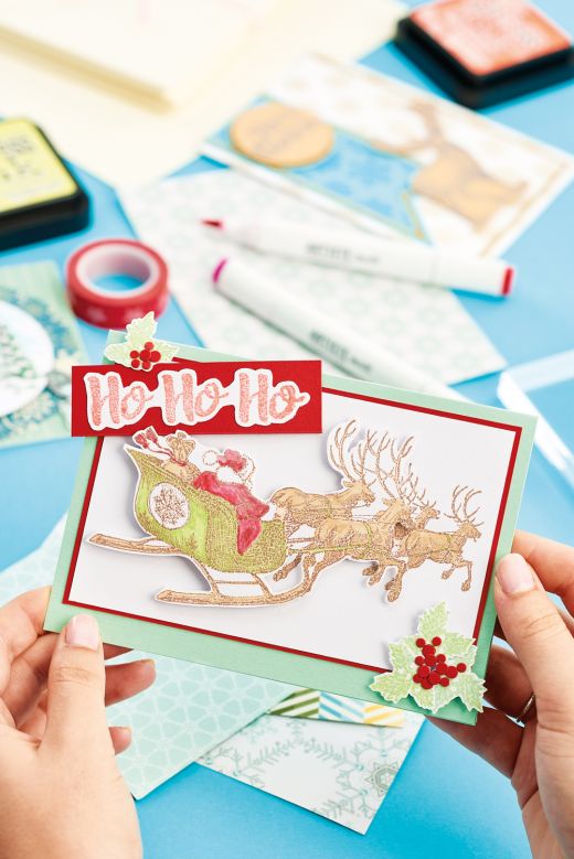 16 Cards Using Your FREE Christmas Stamp Set