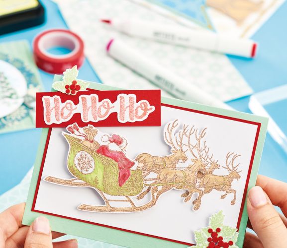 16 Cards Using Your FREE Christmas Stamp Set