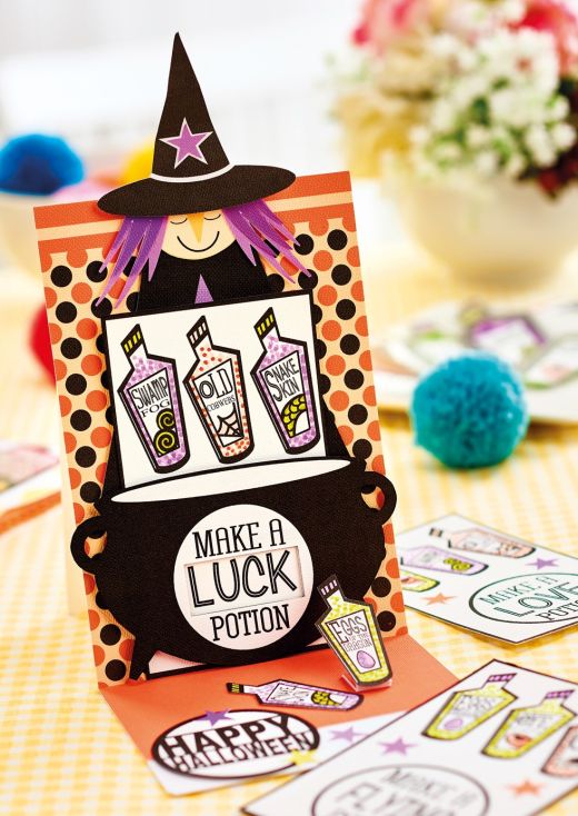 Halloween Party Papercrafts With Templates