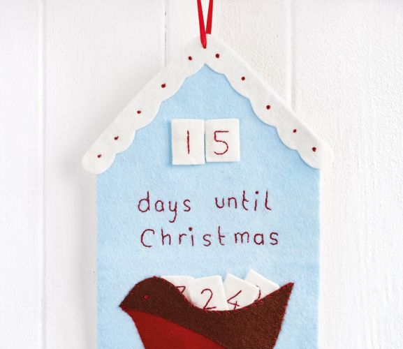 Stitched Scandi Christmas Felt Decorations