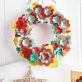 Paper Christmas Wreath + Card