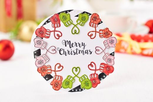 Die-Cut Festive Greetings