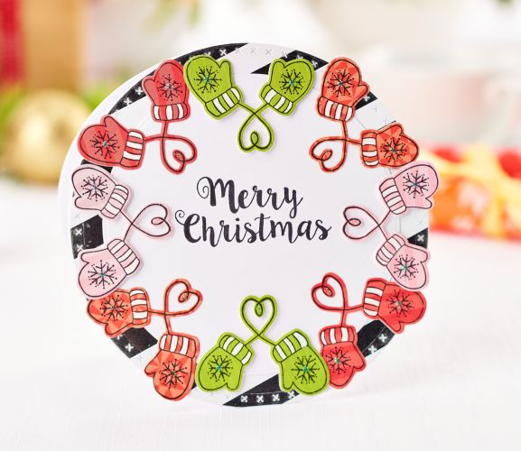 Die-Cut Festive Greetings