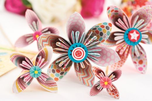 Easy Origami Blooms