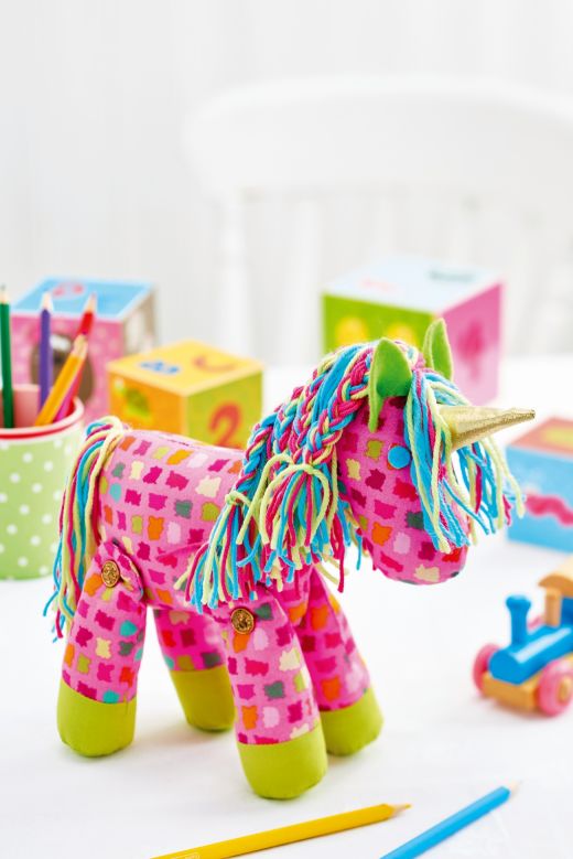 Stitched Unicorn Toy