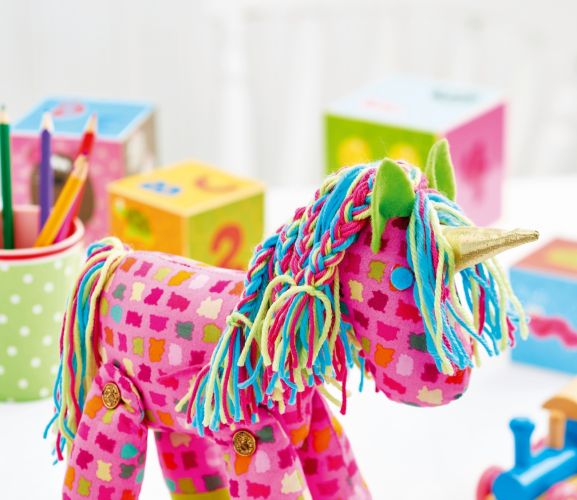 Stitched Unicorn Toy