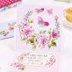 Floral Fancy Foiled Cards