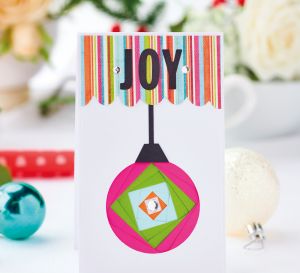 Make A Christmas Card Using Iris Folding