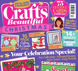 Crafts Beautiful Christmas Special 2018 Issue 324 Template Pack