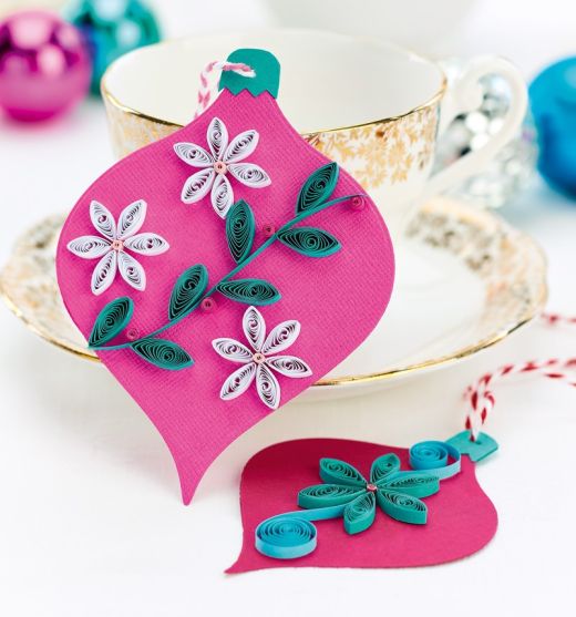 Bright Quilled Baubles