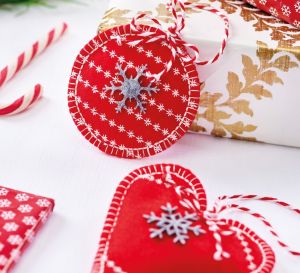 Stitched Scandi Decorations