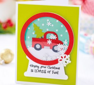 Christmas Shaker Card