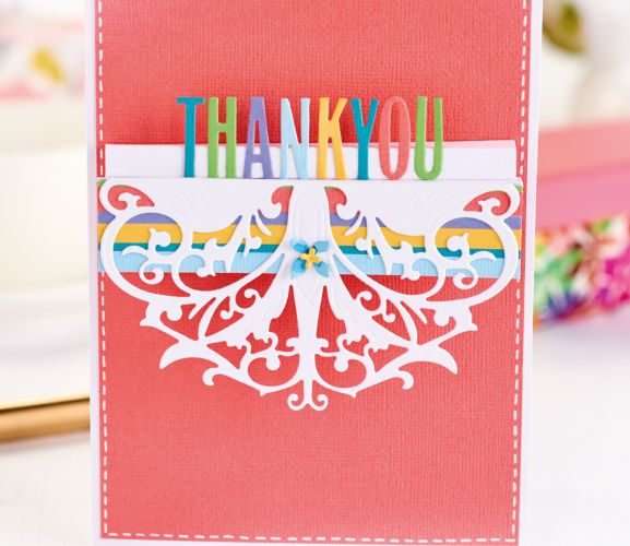 Vibrant Die-Cut Greetings