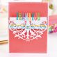 Vibrant Die-Cut Greetings