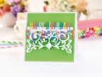 Vibrant Die-Cut Greetings
