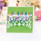 Vibrant Die-Cut Greetings