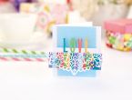 Vibrant Die-Cut Greetings