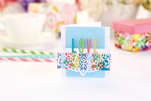Vibrant Die-Cut Greetings