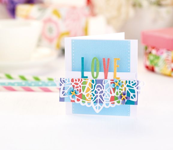 Vibrant Die-Cut Greetings