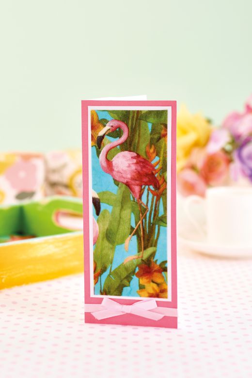 Easy Napkin Decoupage