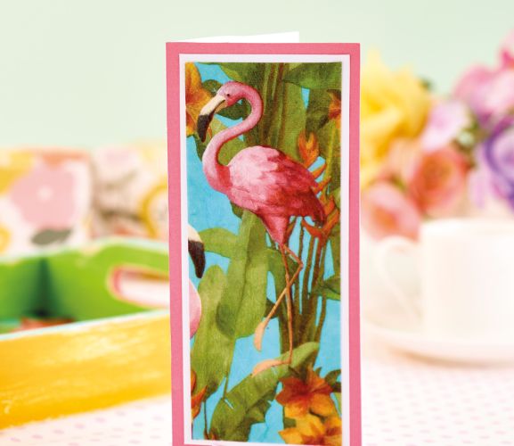 Easy Napkin Decoupage