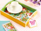 Easy Napkin Decoupage