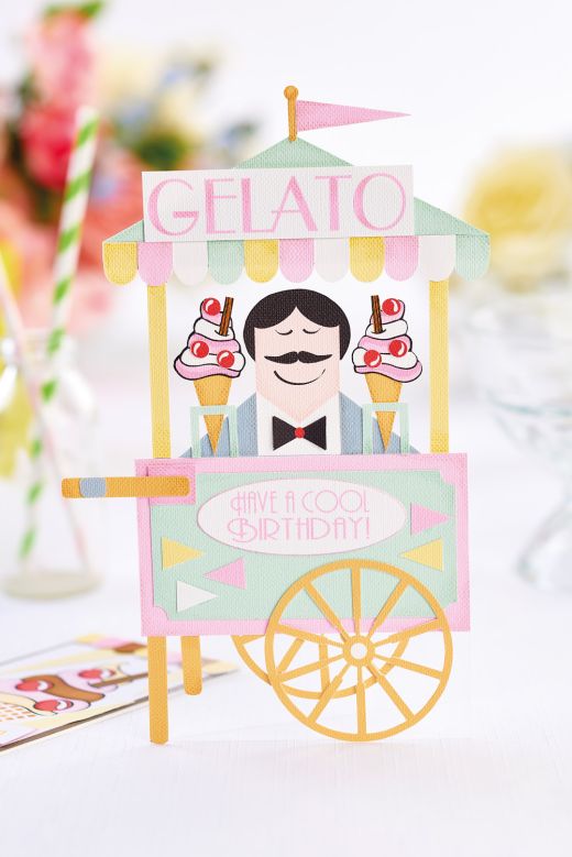 Gelato Treats Papercraft Game