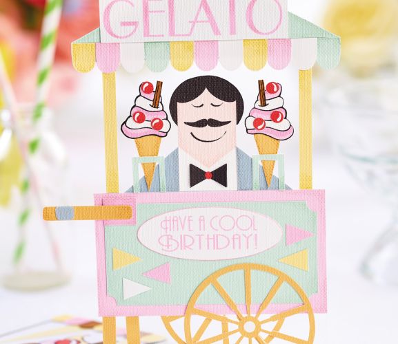 Gelato Treats Papercraft Game