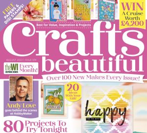 Crafts Beautiful August 2022 Issue 374 Template Pack