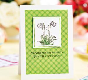 Stamped Spring Greetings